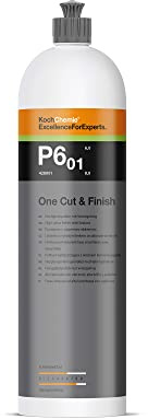Koch Chemie One Cut & Finish P6.01 - Pulimentador brillante de 1 litro con sellador para coche
