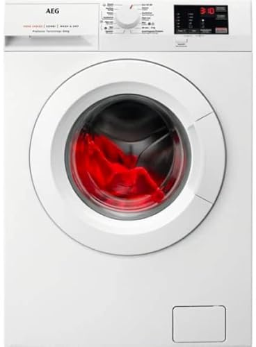 Lavadora secadora de suelo libre/AEG L 6WBJ846 W