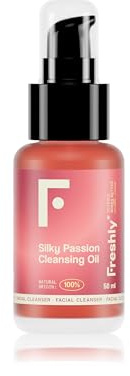 Freshly Cosmetics Desmaquillamente waterproof en aceite Silky Passion Cleansing Oil, 50ml