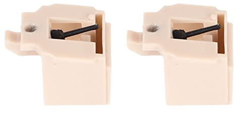 2 Aiguilles Diamantées pour Platine AT3600L, Stylet de Rechange pour Platine Vinyle at LP60 at PL300, Compatible avec 33 1 3, 45 TR/Min, Aiguille de Rechange