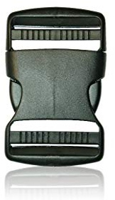 BOB-KRAFT - Steckschnalle 20mm / 25mm / 30mm / 40mm / 50mm, Steckverschluss, Kunststoff Klickverschluss, Klippverschluss, Schnallen für Beckengurt, Ersatzschnalle für Rucksack, MADE IN EU