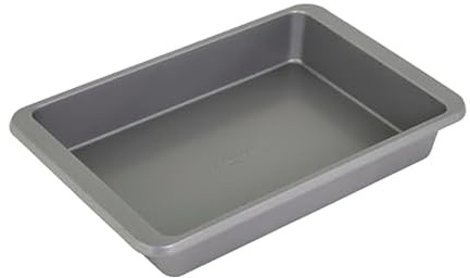 KitchenAid 9x13in Nonstick Aluminized Steel Cake Pan, Contour Silver