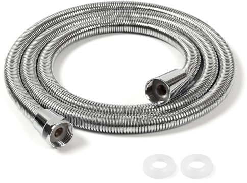 Dachiy Flessibile Doccia 150 cm, Doccia In Crittografia a Prova di Esplosione, Acciaio Inossidabile, Con Guarnizione, Adatto a Interfaccia Universale Standard (G1/2)