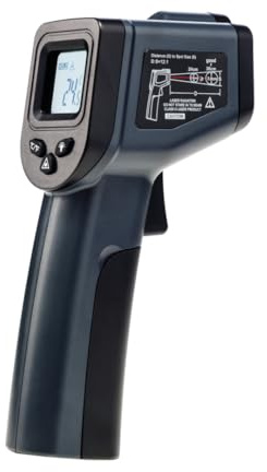 Forneza Infrarot-Thermometer I Temperaturmessgerät Digital bis zu 550°C(1022°F) I Einfache Handhabung IR Laser Infrarot Thermometer, Berührungslose für Kochen, Pizza, Oven, Braten, Industrie