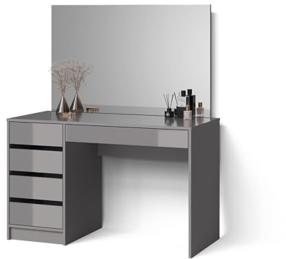Livinity Schminktisch Imola, Grau, 120 cm