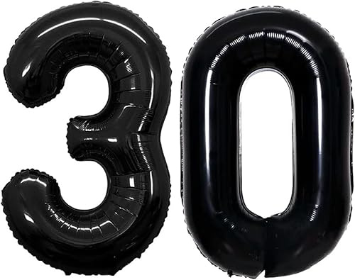 30 Luftballon, Luftballons 30, Zahlen Luftballons, 30 Geburtstag Frauen Luftballons, 30 Geburtstag Deko, Geeignet Für 30. Geburtstages, Jubiläen, Hochzeiten, Feste