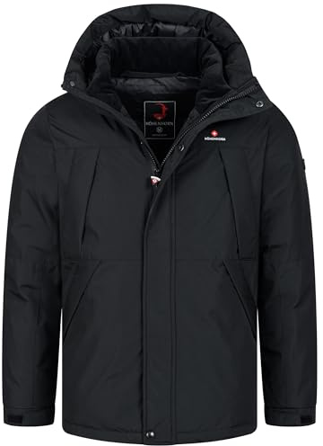 Höhenhorn Lawinenstar Herren Winter Jacke Schwarz Gr. XL