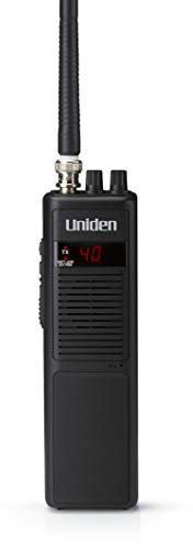 Uniden PRO401HH Professional Series 40 Channel Handheld CB Radio, 4 Watts Power with Hi/Low Power Switch, Auto Noise Cancellation, Belt Clip and Strap Included