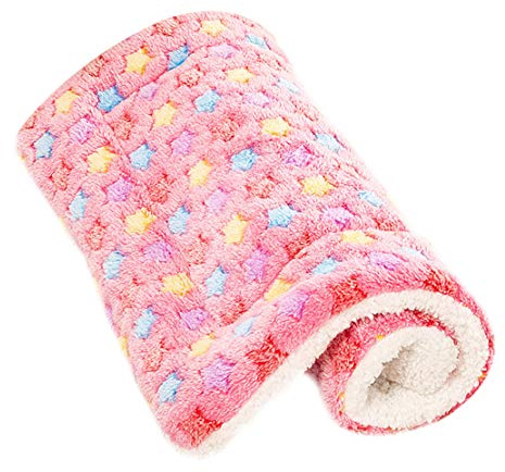 Fleece Hundedecke Katzendecke Super Softe Warme und Weiche Hundematte für Haustier Hund und Katze