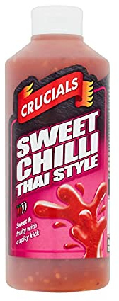 Crucials Lot de 3 piments sucrés style thaï (3 x 500 ml)