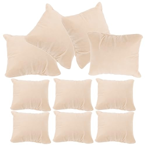 DEARMAMY Petit Coussin pour Présentoir De Montres Bracelets Joncs 10 Pièces À Bijoux
