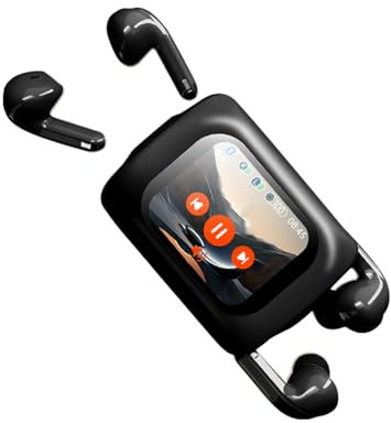 2 paia di auricolari in-ear senza fili Bluetooth piccoli auricolari senza fili con microfono in-ear auricolari Bluetooth 2 Pack senza fili cuffie piccole orecchie per due persone per iPhone Android