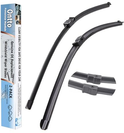 ontto Vorne Scheibenwischer Kompatibel mit VW Golf 4 MK4 R32 2001-2005 21''+19'' Wischblätter Scheibenwischerblätter Frontscheibe Wischer Autoscheibenwischer Autoteile 525mm+475mm