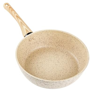 Alipis Sartén Plana Antiadherente de Aleación de Aluminio Revestimiento Cerámico, Fácil de Limpiar y Retiene el Calor, Adecuado para Cocinar Filetes en Cocina Varios estilos