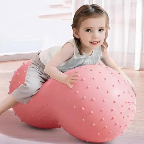 SPYQKHSH Pelota de Yoga de Cacahuete, Pelota de Ejercicio sensorial for niños, Asiento de Equilibrio for Embarazadas, for Ejercicio, Fisioterapia, Parto y adiestramiento canino.