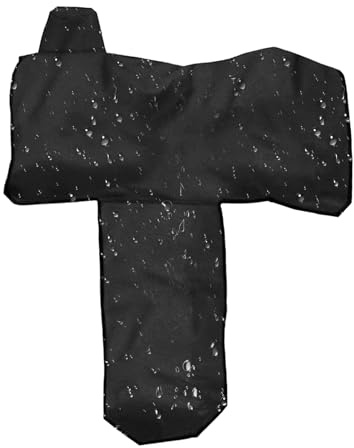 Westernsattel-Regenschutz – Pferdesattelbezug Mit Elastischen Bändern | Robuster, Kratzfester Koffer Für Westernsättel In Originalgröße | Ausrüstungsschutz, Langlebig, Wasserdicht, Für Den Außenbereic