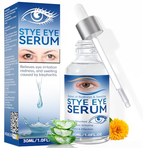 Siero per Palpebre 30 ml, Trattamento Naturale per Orzaiolo, Blefarite, Calazio e Occhi Secchi, Pulizia Delicata per Palpebre Irritate, Collirio Naturale Per una Corretta Igiene Palpebrale