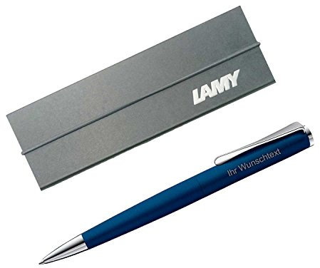 Lamy Kugelschreiber studio imperialblue Modell 267 inkl. Laser-Gravur, Farbe mattdunkelblau
