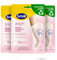 Scholl Masque Pieds Lot de 3 Nourrissant à l'Huile de Noix de Coco: Sans parfum ni colorants pour peaux sèches. Chaussettes hydratantes non grasses, faciles à utiliser. Emballage et masque recyclables