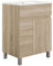 Kibath Mueble de Baño con Lavabo Urban 60 cm 2 cajones y 2 Puertas Acabado Cambrian Mate Fabricado en Madera, Grande