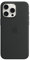 Apple iPhone 15 Pro Max Silicone Case with MagSafe - Black ​​​​​​​