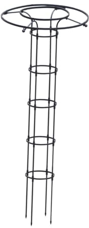 Milageto Support de Plante en Pot en Treillis d'obélisque de Jardin, Cadre de Tour de Parapluie Vertical Durable/Robuste/décoratif pour vignes, 180 cm de Hauteur