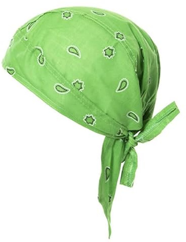 EMMEBi bandana bambino neonato cotone estivo (Verde Mela)