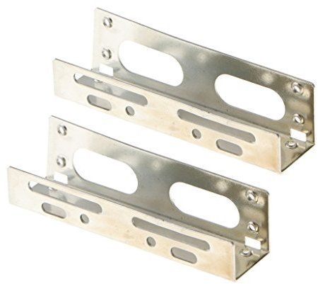 Interface 3.5in HDD/SSD Mounting Frame Kit to 5.25 Hard Disk Drive in Bay