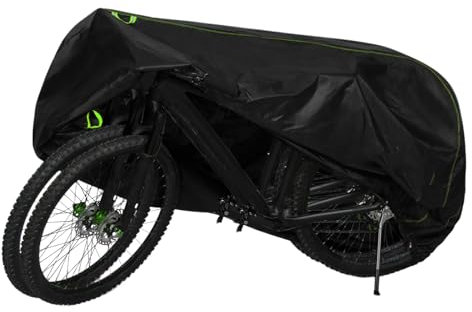 Bikes Cover Waterproof Outdoor, Cycles Rain Covers, Dustproof Anti UV Breathable Material, Anti Theft Buckle Design, All-Season Shelter, 78.74x43.31inc, for Yard, Mountain Biking