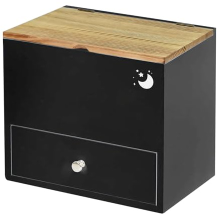 Organizer per articoli per l'igiene delle donne, per l'igiene del , contenitore in legno, per la casa, l'appartamento, il tavolo da toeletta, il