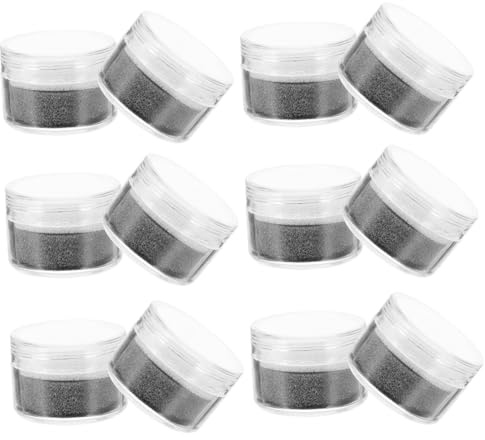 CONGARTENO 12 Piezas Caja De Exhibición De Gemas Contenedor Para Guardar Joyas Caja De Esponja Para Joyero Vitrina De Gemas Para Exhibir Joyas Tapa Para Guardar Aretes Porta Anillos Para Uso