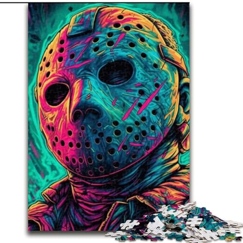 JigsawPuzzle 1000 Pieces for Adults Horror Movies Jigsaw Puzzles 1000 Pieces for Adults Ideal DIY Decor & Brain Teaser Gift (size50x75cm)