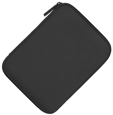 Zambuph Bolsa de almacenamiento digital Estuche de transporte ligero gran capacidad Paquete transporte Cables carga Cable auriculares Gadgets USB, negro 3