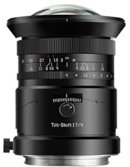 camera lens, Tilt Shift 17mm F4 Full Frame Ultra Wide Angle MF Lens，Compatible For Sony FE，Compatible For Fujifilm GFX Mount,For Cameras(E-mount(FE))