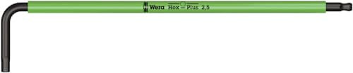 Wera 05022604001 2.5 x 112 mm 950 SPKL Metric BlackLaser Hex Key - Silver