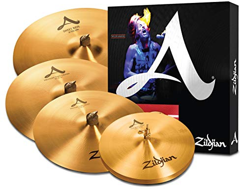 Zildjian A Zildjian Series Cymbal Box Set - 14 Zoll New Beat Hi-Hats, 16 Zoll/18 Zoll Medium Thin Crash, 21 Zoll Sweet Ride