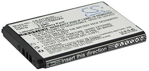 Li-Ion Battery Pack Fits Alcatel CAB30M0000C1, OT-204, CAB2170000C1, One Touch 223, OT-508PTT, OT-BY10