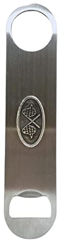 Racing Flags Bottle Opener – Cigar Cutters by Jim Beer Bottle Opener
