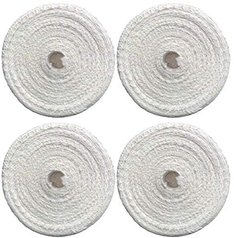 DOITOOL Cotton Ham Sausage Net Meat Twine 4Pcs Cotton Roasting Net Ham Sock Elastic Netting Meat Butcher Twine Net Meat Netting Roll Meat for Meat Cooking Kitchen String Butchers Netting