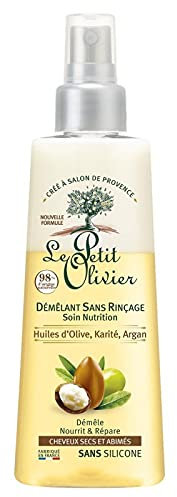 LE PETIT OLIVIER - Démélant Soin Sans Rinçage Nutrition Huiles D'Olive Karité Argan Cheveux Secs 150Ml