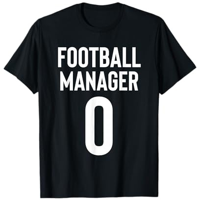 Manager der Fußballmannschaft T-Shirt
