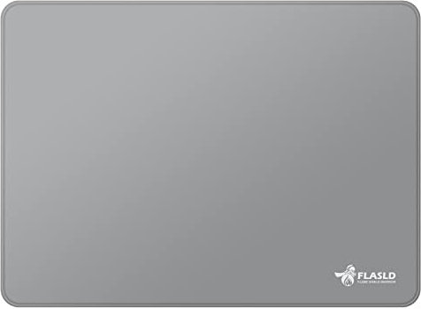 FLASLD Under Grill Mat 36x48 Inch, BBQ Grilling Pad Washable Floor Mat to Protect Decks and Patios from Grease Splatter and Grill Heat, Fireproof Fireplace Hearth Mat, Gray