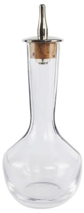 KICHOUSE Bouteille De Vin Verre Carafe à Absinthe Distributeur De Boissons Avec Couvercle Pour Whisky Et Autres Boissons