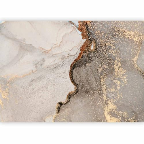 murando - Fototapete selbstklebend Steinwand, 441x315 cm, Schlafzimmer | Selbstklebend ohne Kleister, Full HD Druck, ideal fürs Wohn- oder Schlafzimmer, schnelle Montage, lichtbeständig, geruchsfrei