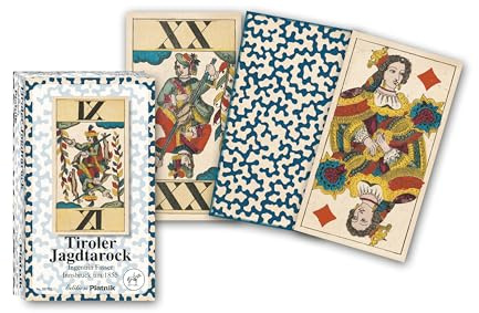 Piatnik Tiroler Jagdtarock, 12 cm x 7 cm