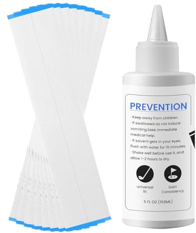 Kits de grip de golf, solvant de poignée de 141,7 g | solvant de poignée de 141,7 g, 15 cônes en papier, outil de clubs de golf pour golf, compenses, réparation, homme