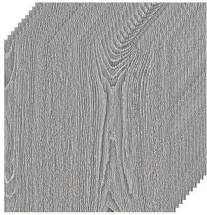 Fudaiki 10 Stück Holzmuster Teppichfliesen Selbstklebend Teppichfliesen Selbstliegend, Teppich Fliesen Teppich Selbstklebend Teppichfliesen Weich Auslegware Teppichboden Grau 2 30x30cm