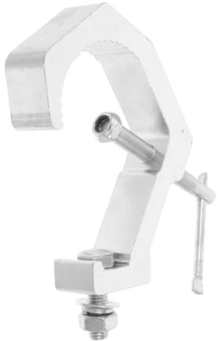 ibasenice Stage Light Hook Aluminum Light Truss Clamp for Spotlight Pole Dj Bar Heavy Duty Ceiling Mount