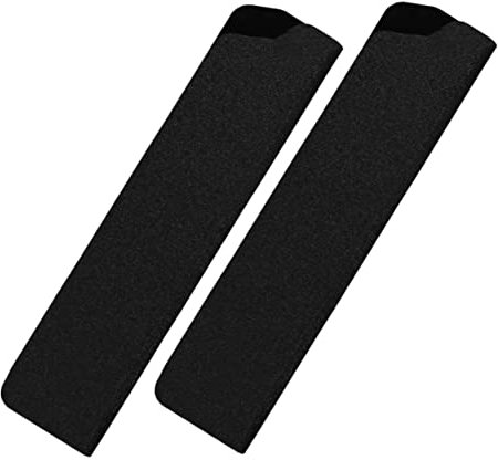 PEPLAYTAL 2 Stück Beflockte Messerhüllen aus Sicherem Material für Reise Platzsparendes Design 4-5 Zoll Kompatibel Messer Schutz für Outdoor und Home