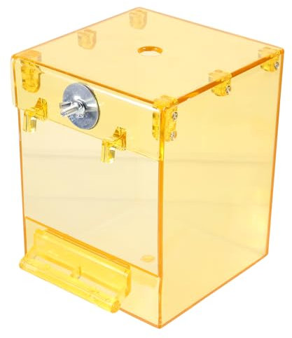 Garneck Duschbox Für Vögel Hängen Badewanne Vogelkäfigzubehör Papageienbadewanne Vogelduschbecken Aus Hochwertigem Material Leicht Und Robust Bruchfest Für Kleine Vögel Wie Papageien Spatz